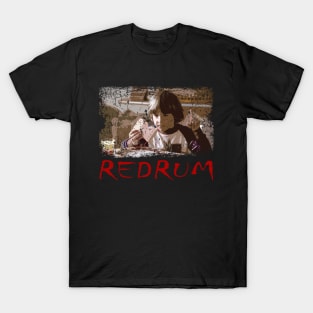 Redrum Legacy Celebrate the Psychological Thrills and Iconic Twists of Shining's Chilling Story on a Tee T-Shirt